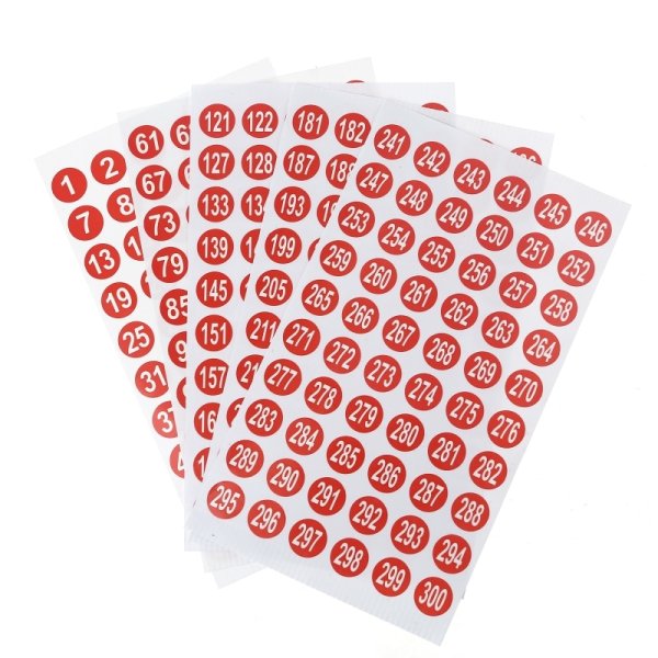 Наклейки для инвентаризации