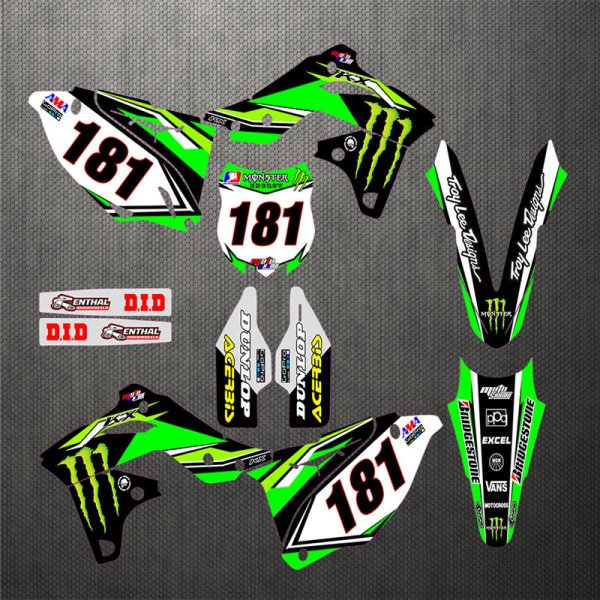 Наклейки Kawasaki kx250f