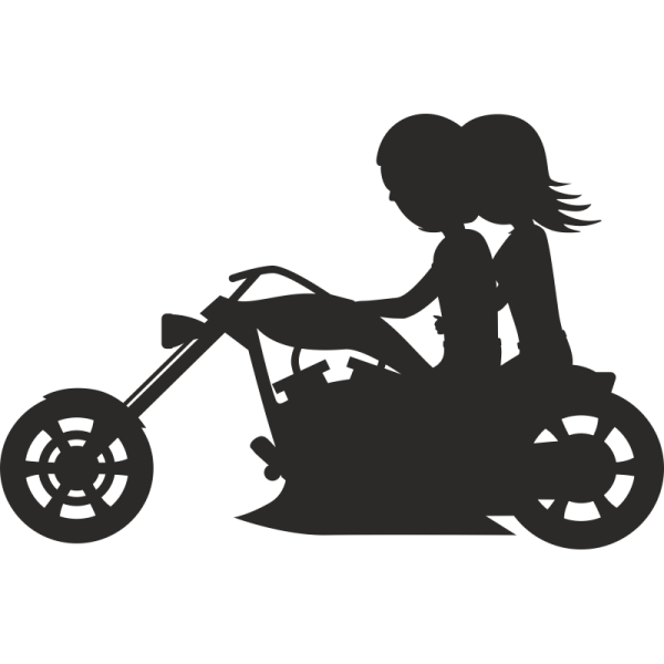 Мотоциклы с наклейками