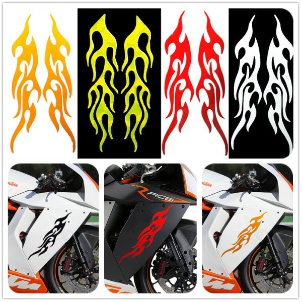 Мотоциклы с наклейками