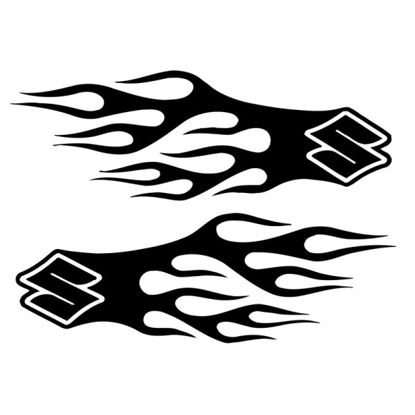 Мотоциклы с наклейками