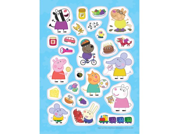 Свинка Пеппа 100 наклеек