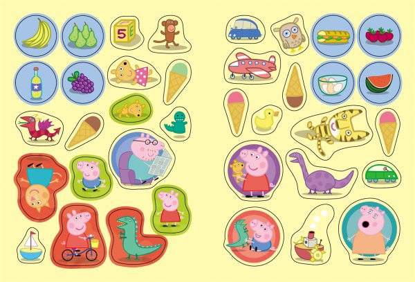 Росмэн Свинка Пеппа. Большая книга раскрасок