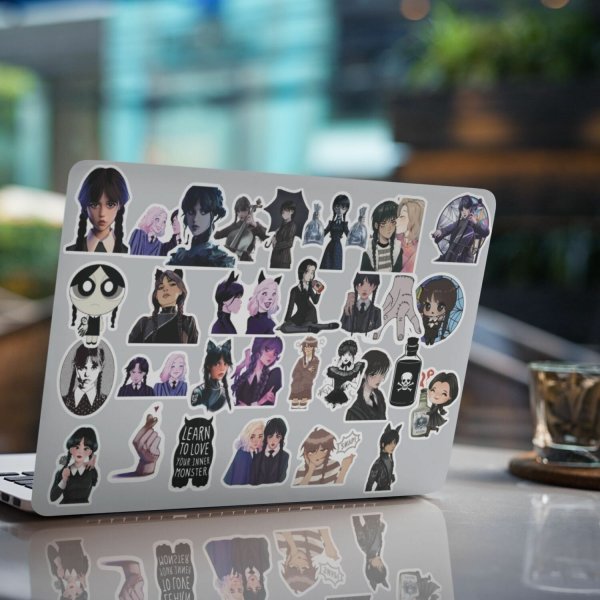 Стикеры семейка Аддамс