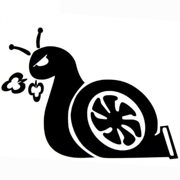 Наклейки Turbo улитка