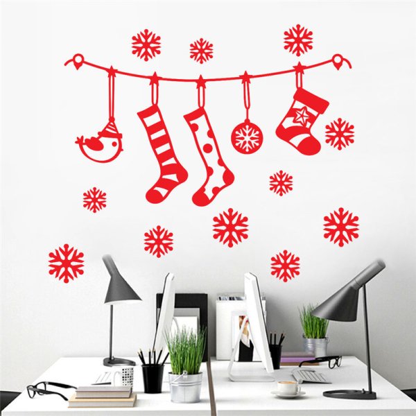 Новогодние украшения на стену