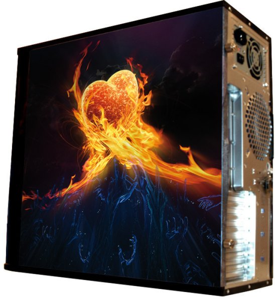 Наклейки на корпус ПК