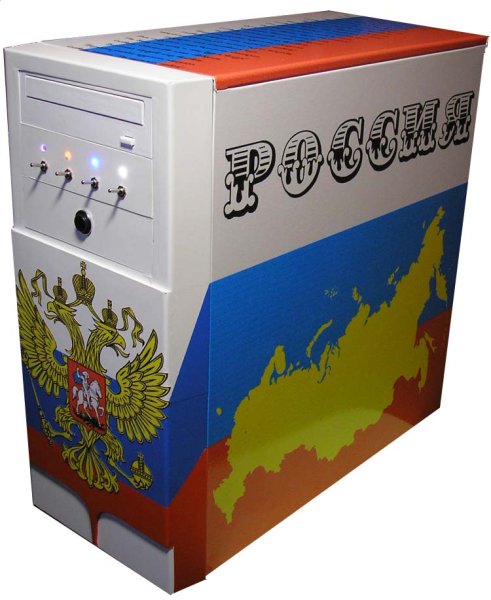 Аэрография на системном блоке