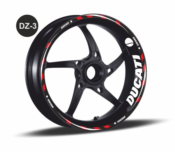 Полосы на диски мотоцикла