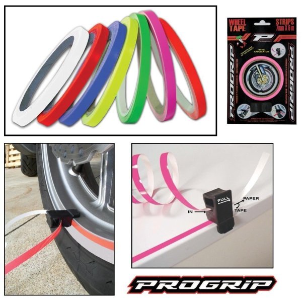 Наклейка на диск колеса мотоцикла, PROGRIP 5025