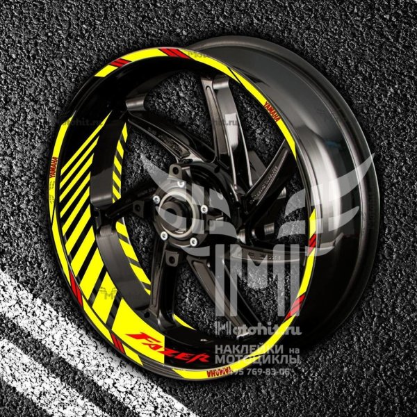 Bandit 1200s колесо наклейка