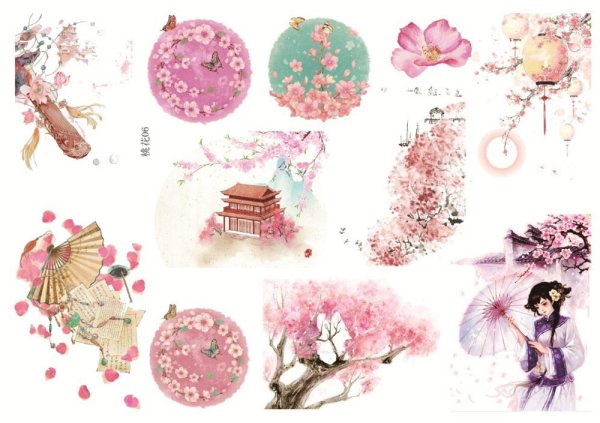 Корейские наклейки