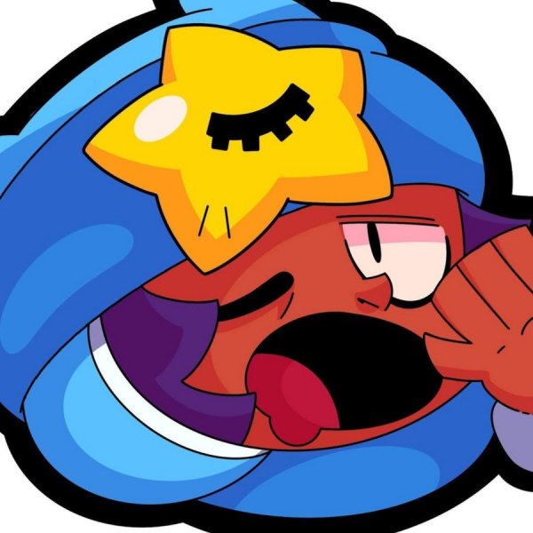 Значок БРАВЛ старс Сэнди