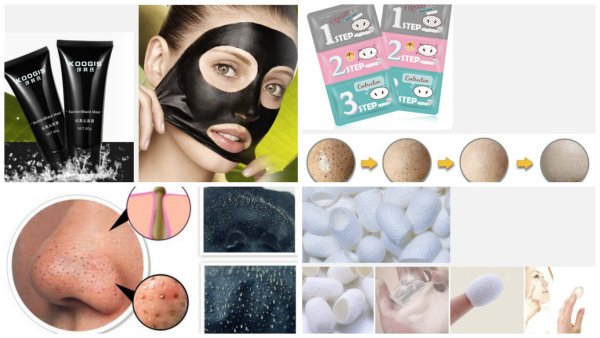 Маска от черных точек Елизавета 3в1