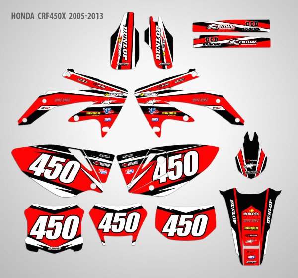 Графика Honda CRF 450