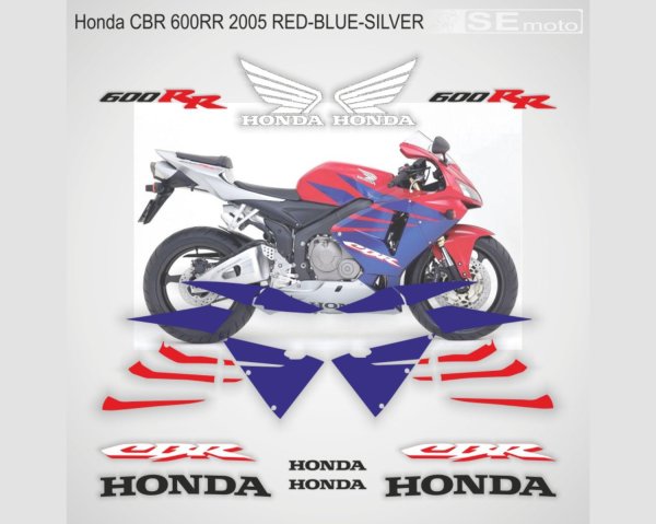 Honda CBR 600 RR 2003 наклейки