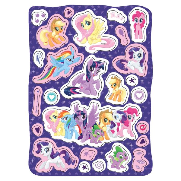 Наклейки пони