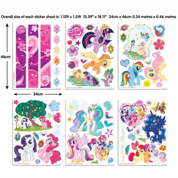 Детские наклейки пони
