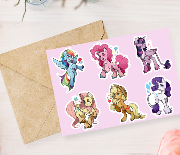 My little Pony наклейки