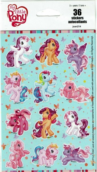 Наклейки-тату my little Pony