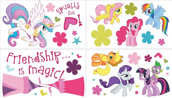 My little Pony наклейки