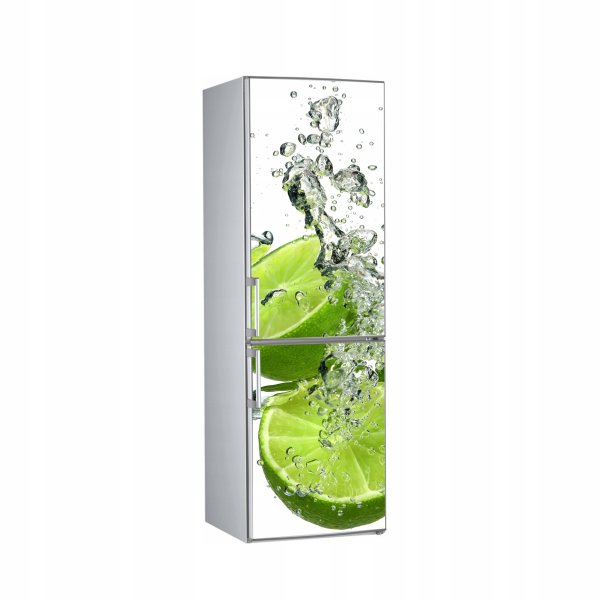 Наклейки на холодильник 3д