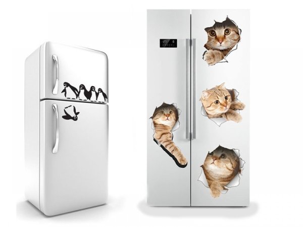 Наклейка на холодильник -паб