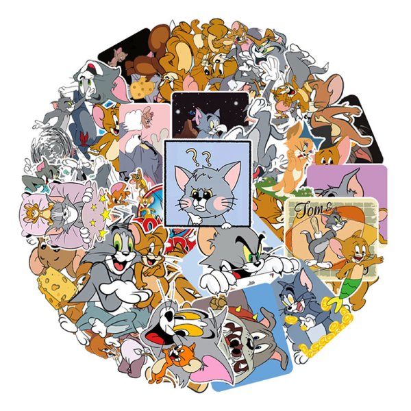 Набор наклеек том и Джерри