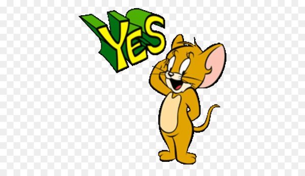 Стикер мышонок Джерри