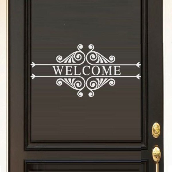 Наклейка на входную металлическую дверь