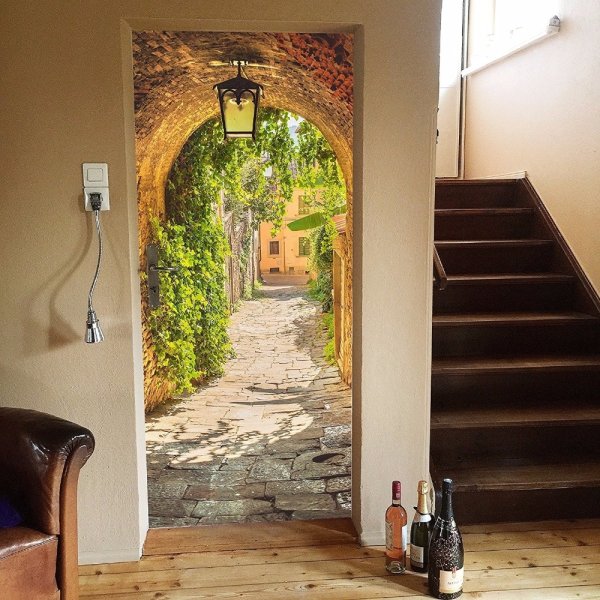 Фреска на стену в прихожую