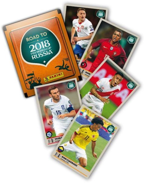 Наклейки Panini FIFA 2018