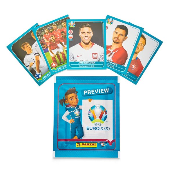 Наклейки Panini Euro 2020