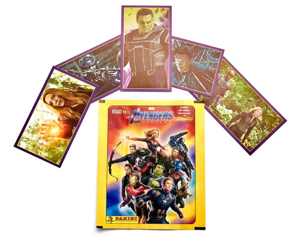 Панини наклейки Мстители финал