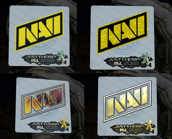 Antwerp Navi 2022 наклейка