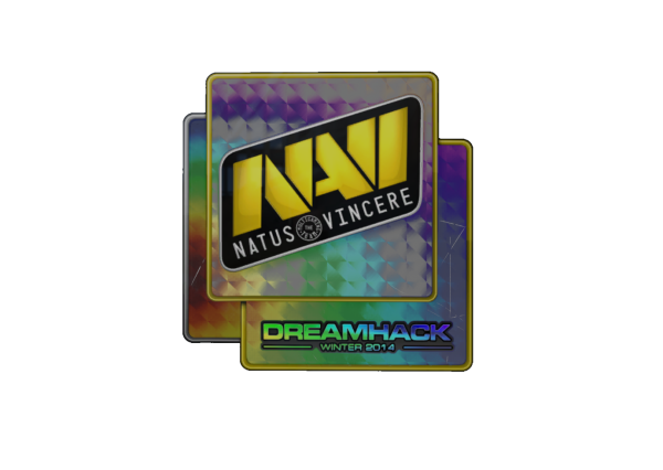 Наклейка нави голографическая