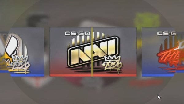 Наклейка КС го Navi