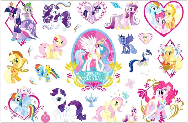 My little Pony Стикеры