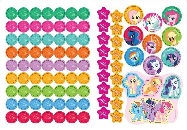 Мой маленький пони. 100 Наклеек