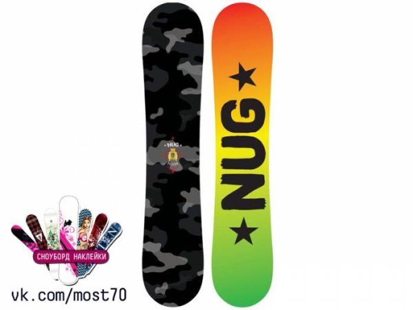 Эльбрус наклейки на сноуборд