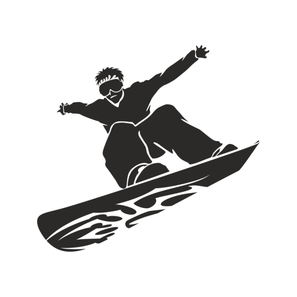 Наклейки сноубордистов