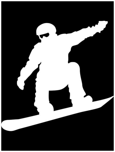 Сноуборд принт