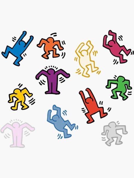 Наклейки в стиле инди КИД