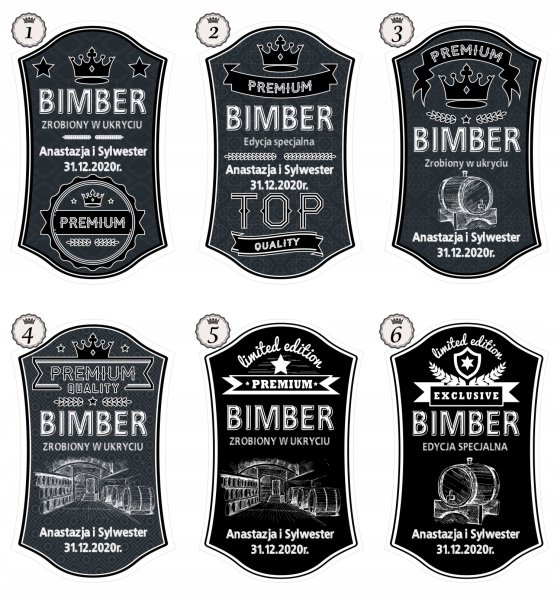 Этикетка самогон Андреевский