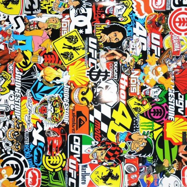 Стикер бомбер