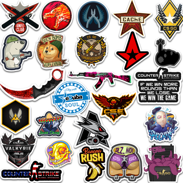 Кейсы, наклейки , Стикеры в КС го