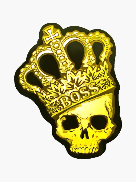 Crown наклейка КС го