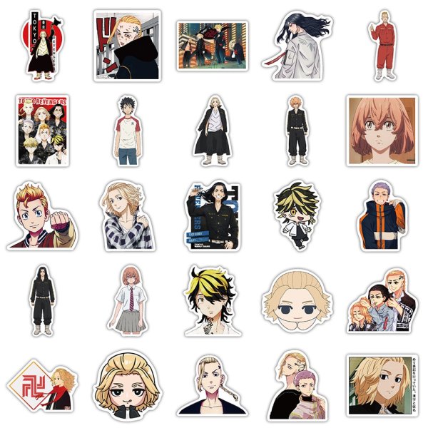 Аниме Стикеры Токийские Мстители