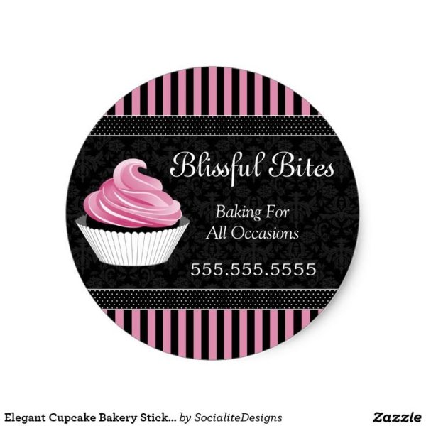 Наклейка торт