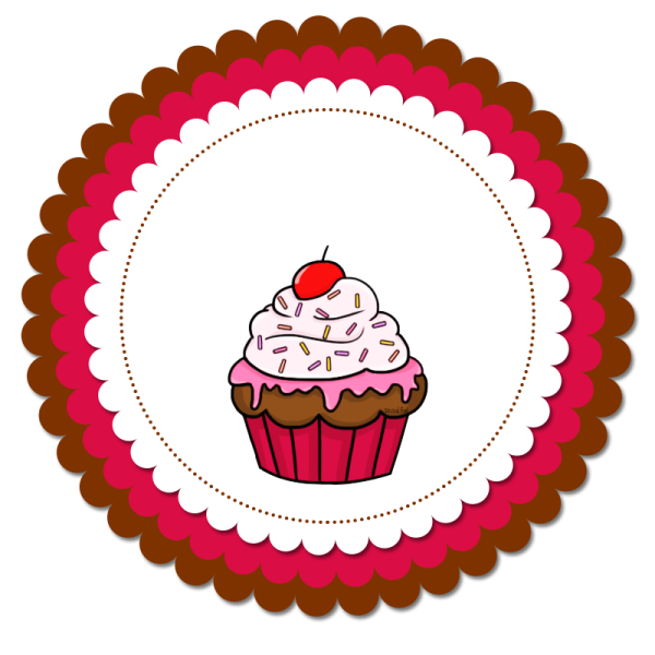 Кекс этикетка